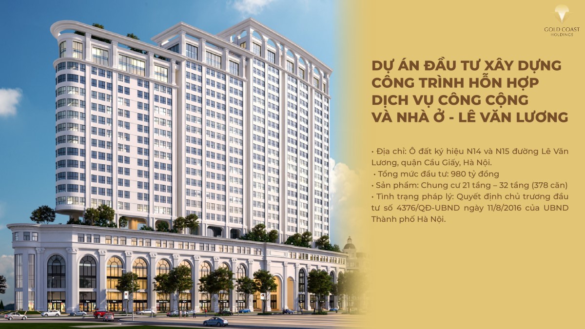 Dự án ĐT XD Công Trình Hỗn Hợp Dịch Vụ Công Cộng Và Nhà ở Lê Văn Lương