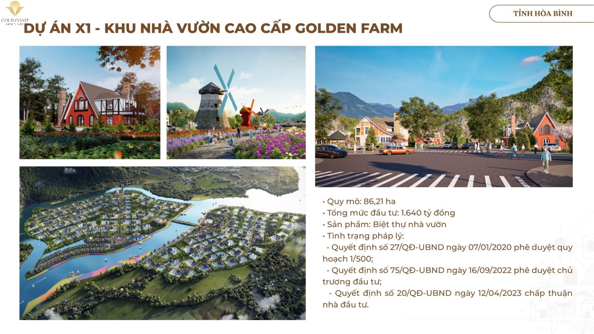 Dự án X1 Khu Nhà Vườn Cao Cấp Golden Farm_2