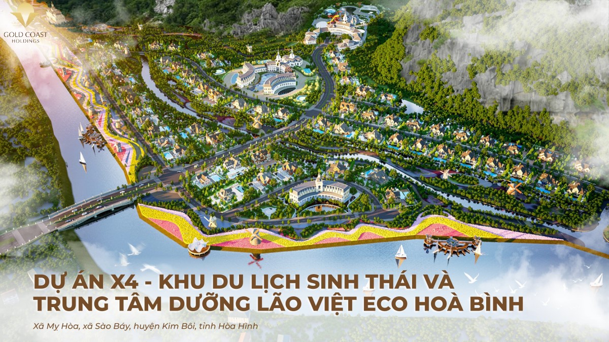 Dự án X4_KDL Sinh Thái Và Trung Tâm Dưỡng Lão Việt Eco Hòa Bình