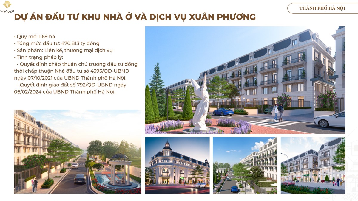 Dự án đầu Tư Khu Nhà ở Và Dịch Vụ Xuân Phương_2