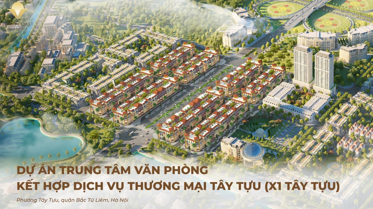 Dự án Trung Tâm Văn Phòng Kết Hợp DVTM Tây Tựu