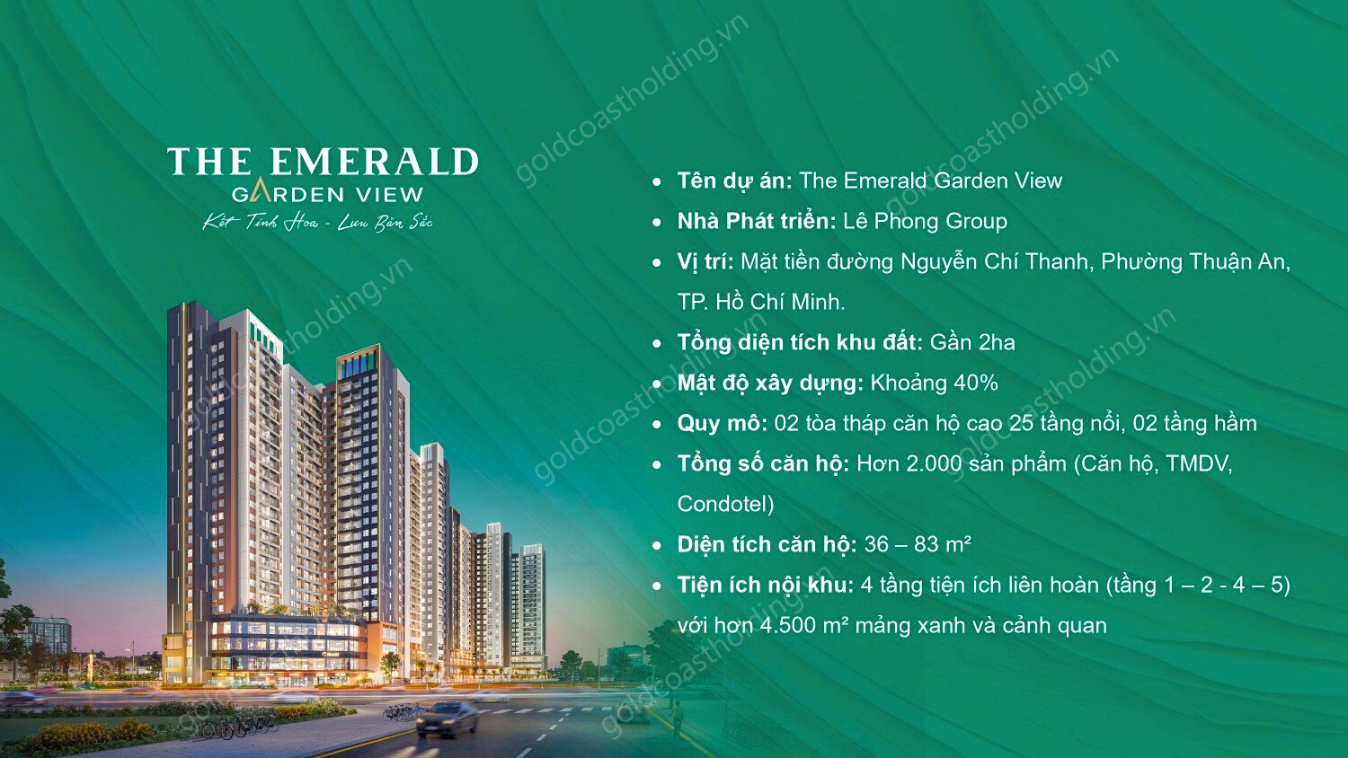 Tổng Quan The Emerald Garden View Thuận An